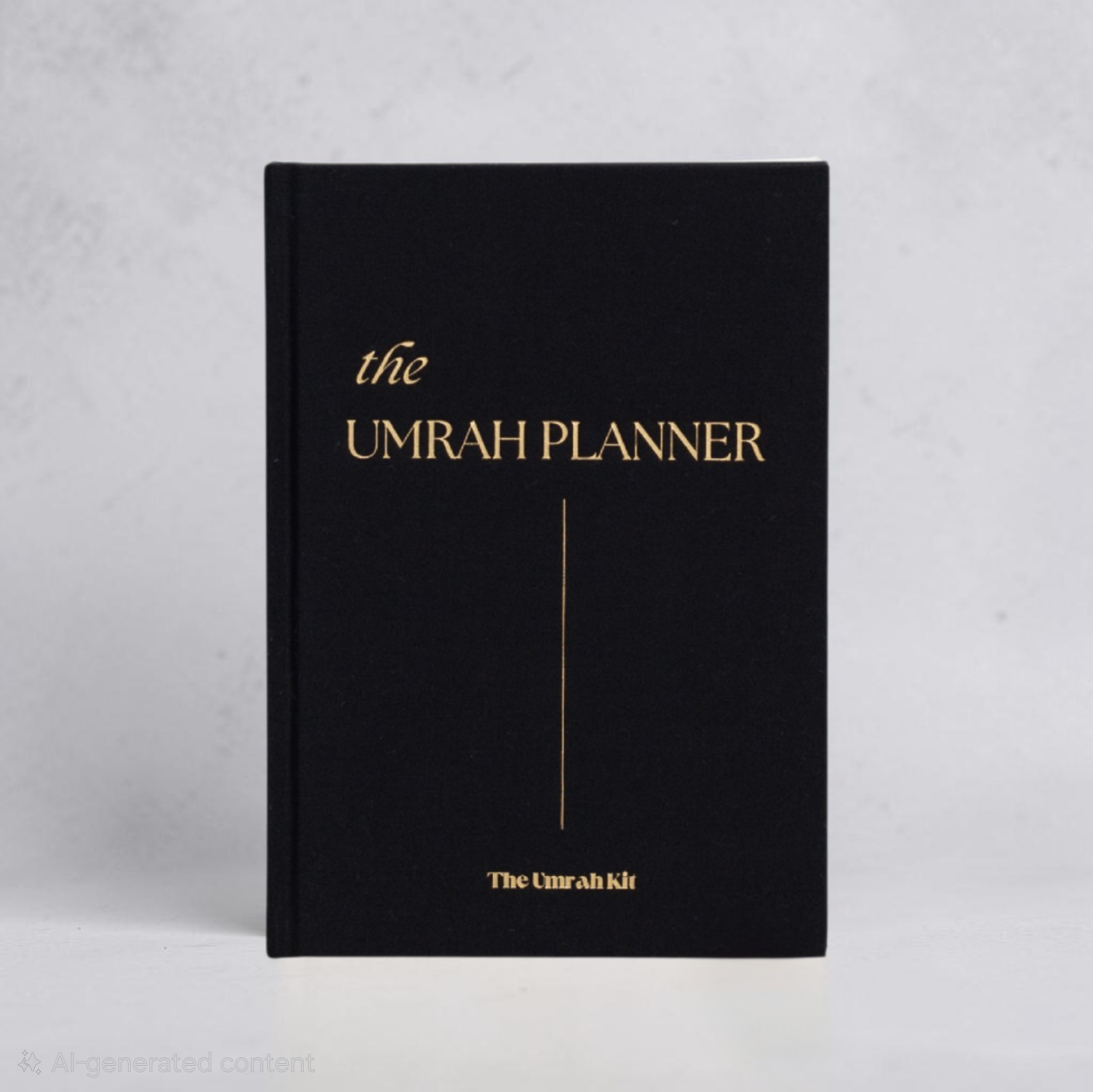 The Umrah Planner Black